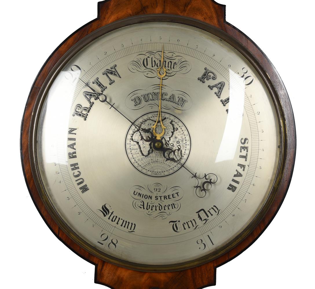 Y AN UNUSUAL VICTORIAN ‘GIANT’ MERCURY WHEEL BAROMETER WITH EIGHTEEN-INCH DIAL - Image 2 of 2