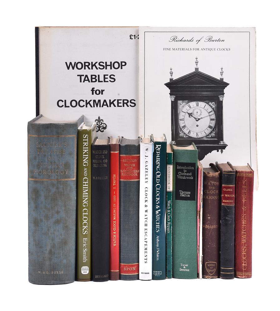 CLOCK AND WATCHMAKING Twelve volumes: