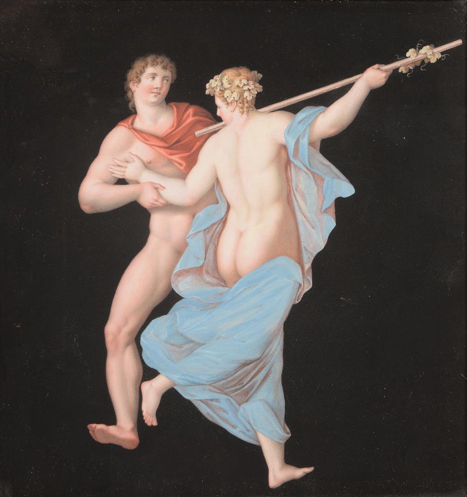 ATTRIBUTED TO THE WORKSHOP OF MICHELANGELO MAESTRI (ITALIAN D. 1812), A PAIR OF GRAND TOUR GOUACHES - Image 4 of 6