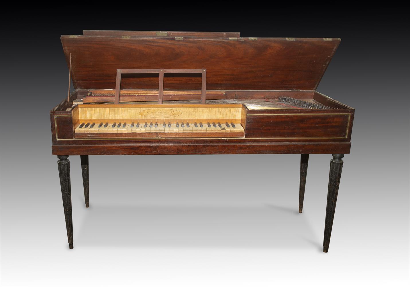 Y† ERARD, PARIS; A 5 OCTAVE FF- F3 EARLY SQUARE PIANO, 1798, NUMBER 3915