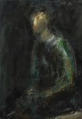 λ Sigmund Joseph Menkes (Polish 1896-1986), Portrait of a woman
