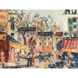 λ Lucien Genin (French 1894-1958), Street scene