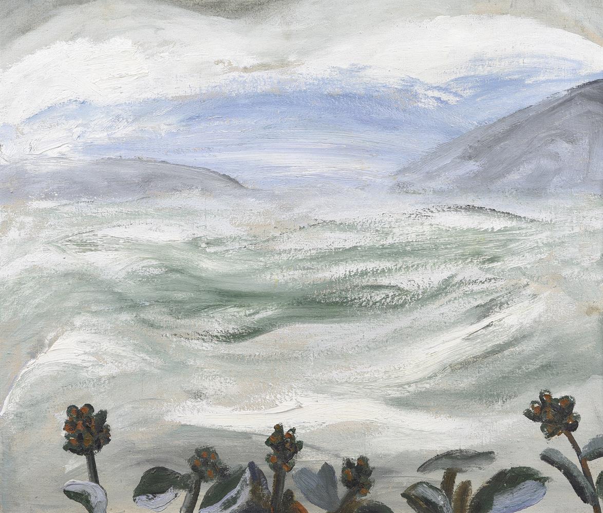 λ Winifred Nicholson (British 1893-1981), Landscape Under Snow, Eigg