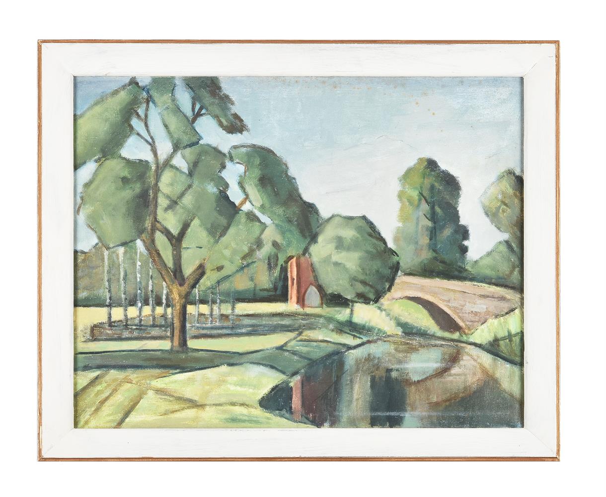 λ Tom Malone (British 1913-1986), Landscape: Homage to Cezanne - Image 2 of 3