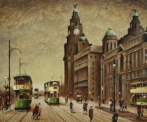 λ Arthur Delaney (British 1927-1987), The Liver Building, Liverpool