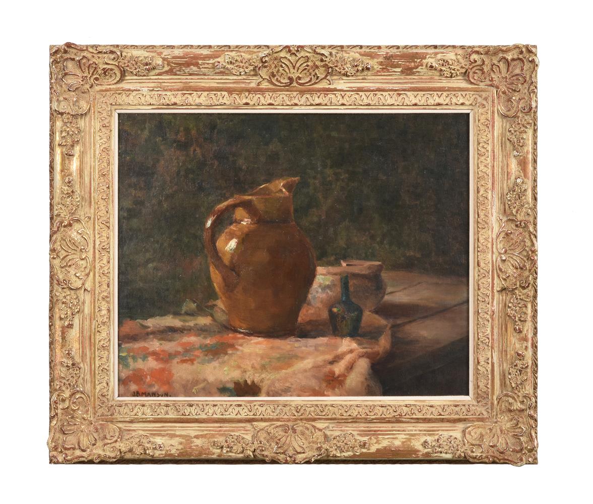 James Bolivar Manson (British 1879-1945), Still Life with Brown Jug - Image 2 of 3