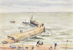 λ Elwin Hawthorne (British 1905-1954), Harbour Arms