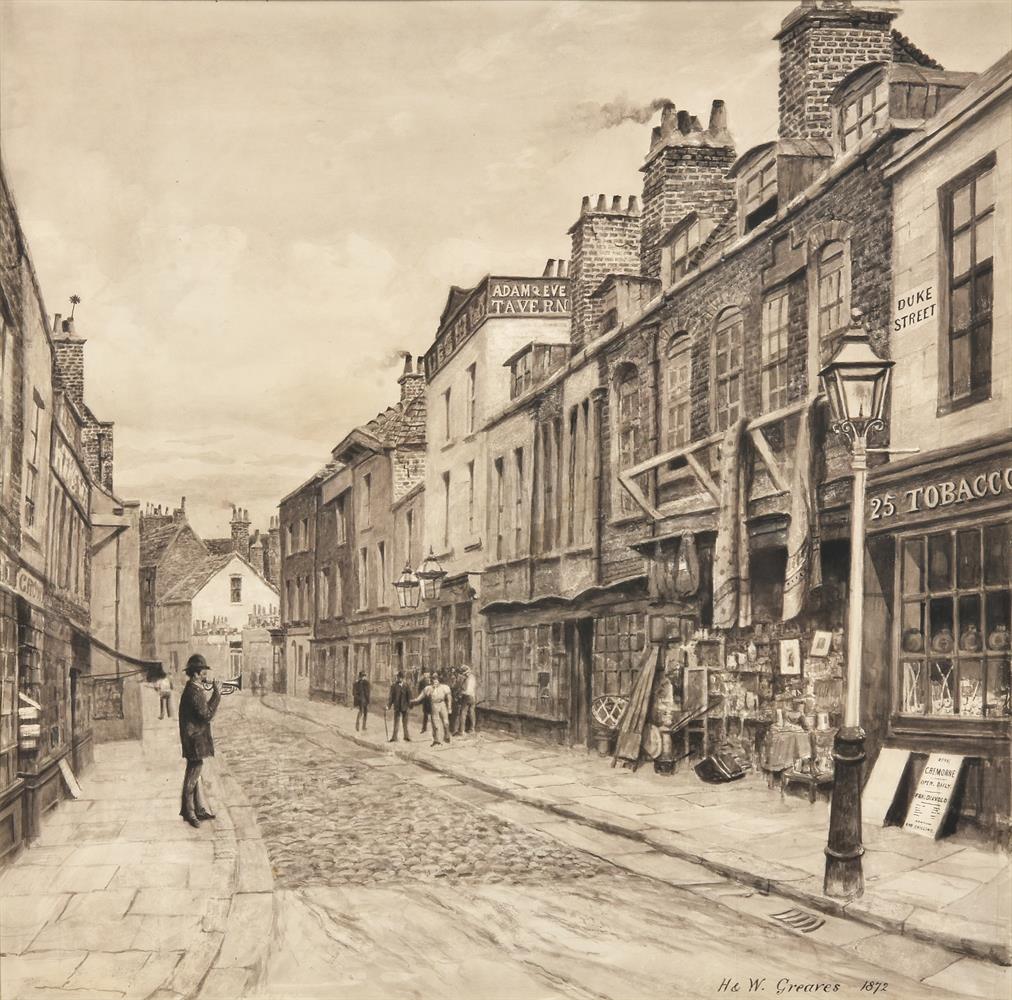 Henry and Walter Greaves (British 1850-1900 & 1846-1930), Duke Street