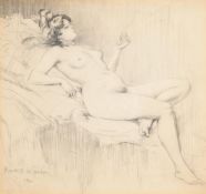λ Maurice de Lambert (French 1873-1952), Reclining nude