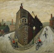 λ Arthur Delaney (British 1927-1987), Free Wheelers at Hebden Bridge