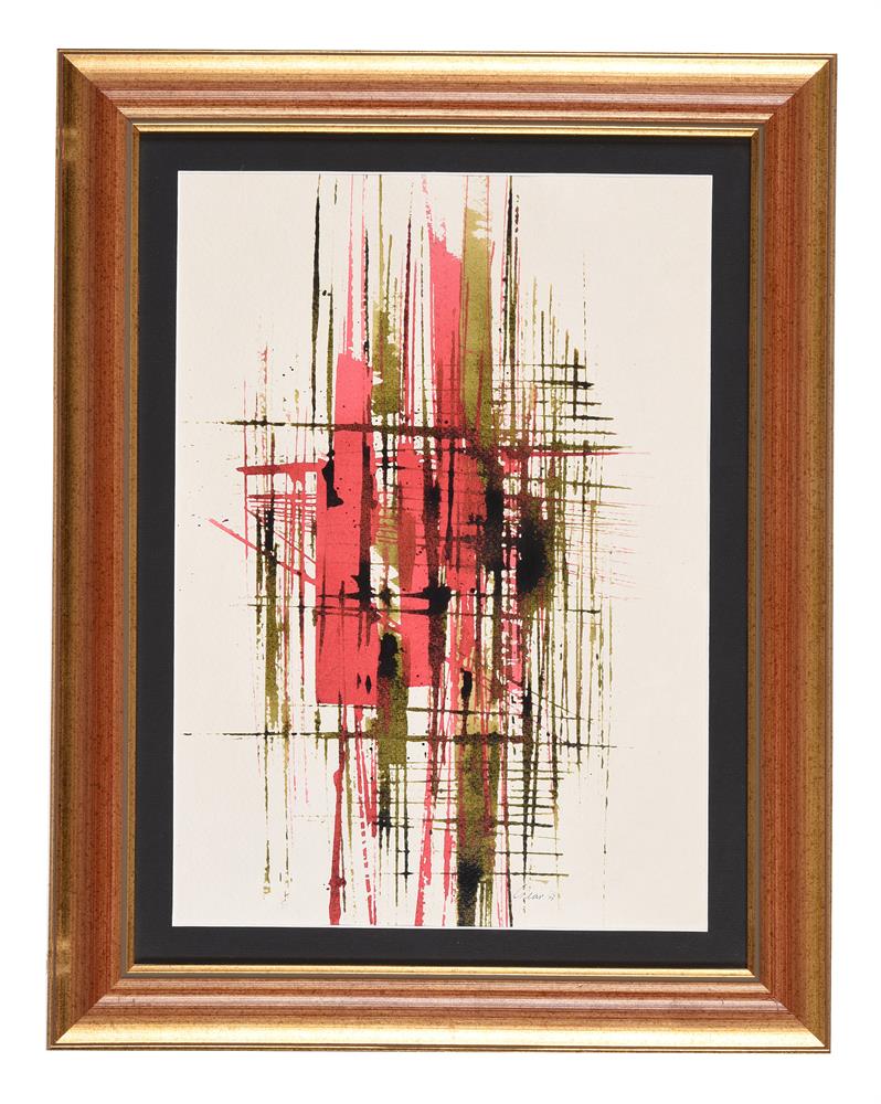 λ William Gear (Scottish 1915-1997), Abstract composition - Image 2 of 3