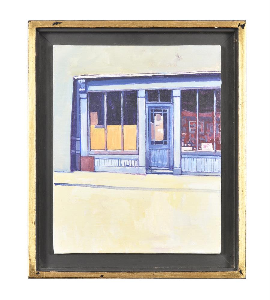 λ Hector McDonnell (Irish b. 1947), Shop near Dublin Castle - Image 2 of 3