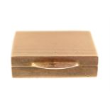 A 9 carat gold pill box by S J Rose & Son