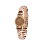 Baume & Mercier, Lady's gold bracelet watch