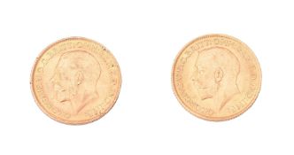 George V, Sovereigns (2)