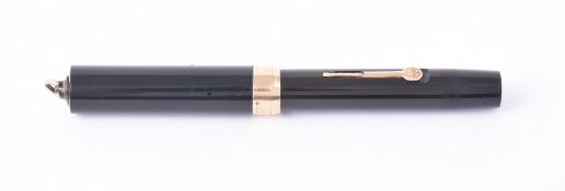 Namiki, Vest T, a black lacquer fountain pen