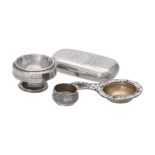 Four items of Russian silver