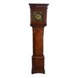 An oak thirty-hour longcase clock