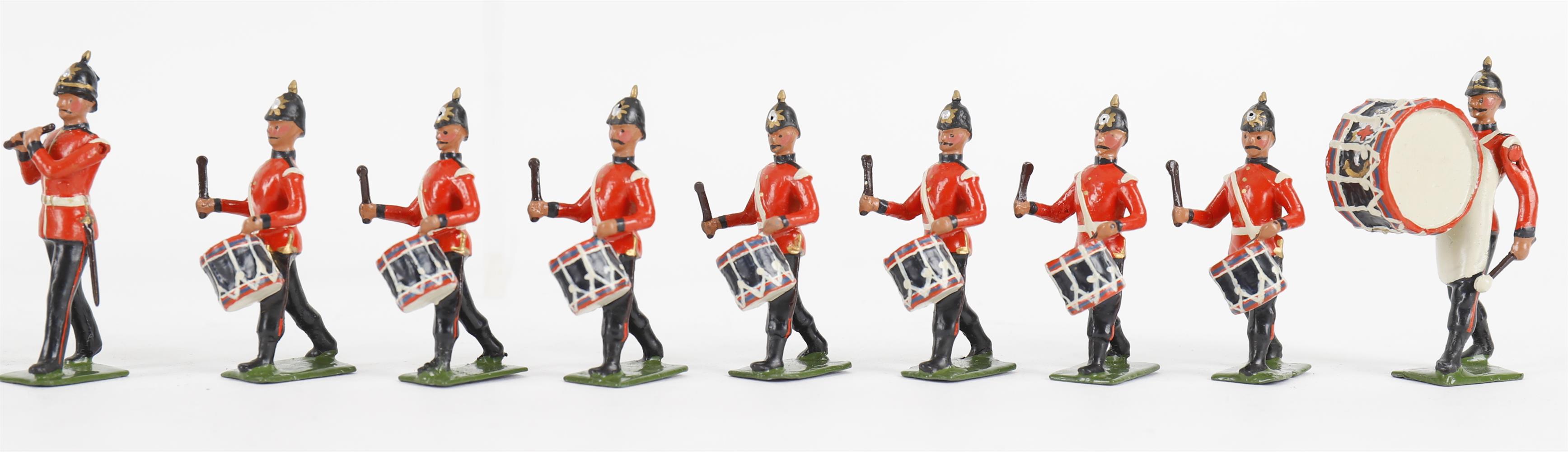 Britains Band of the Line from various sets - Image 4 of 5