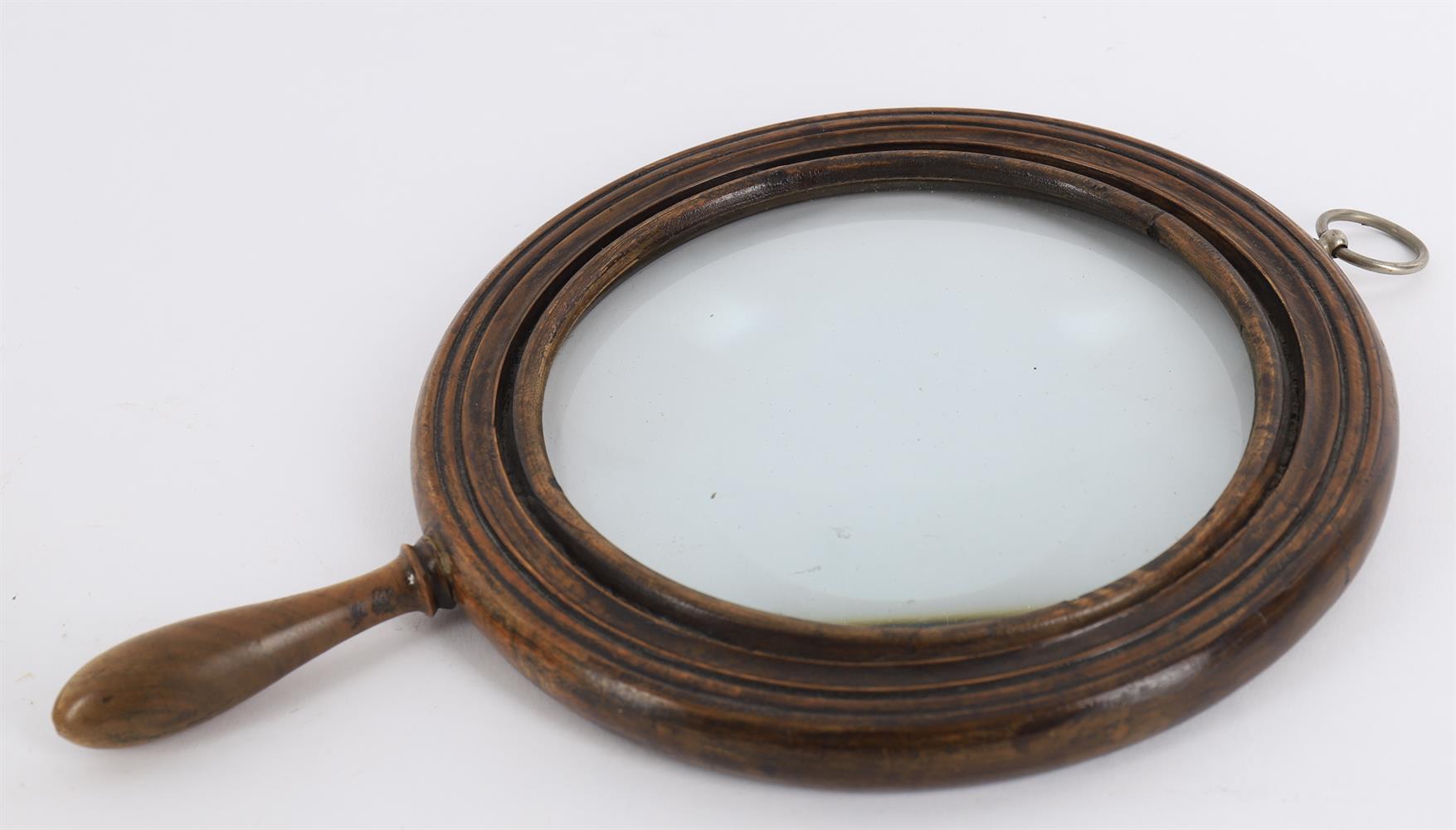 An early George III mahogany and brass strung Lazy Susan - Image 6 of 6