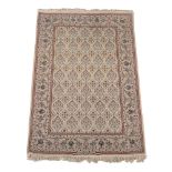 A small modern Isfahan wool rug