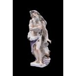 A Meissen figure emblematic of Winter