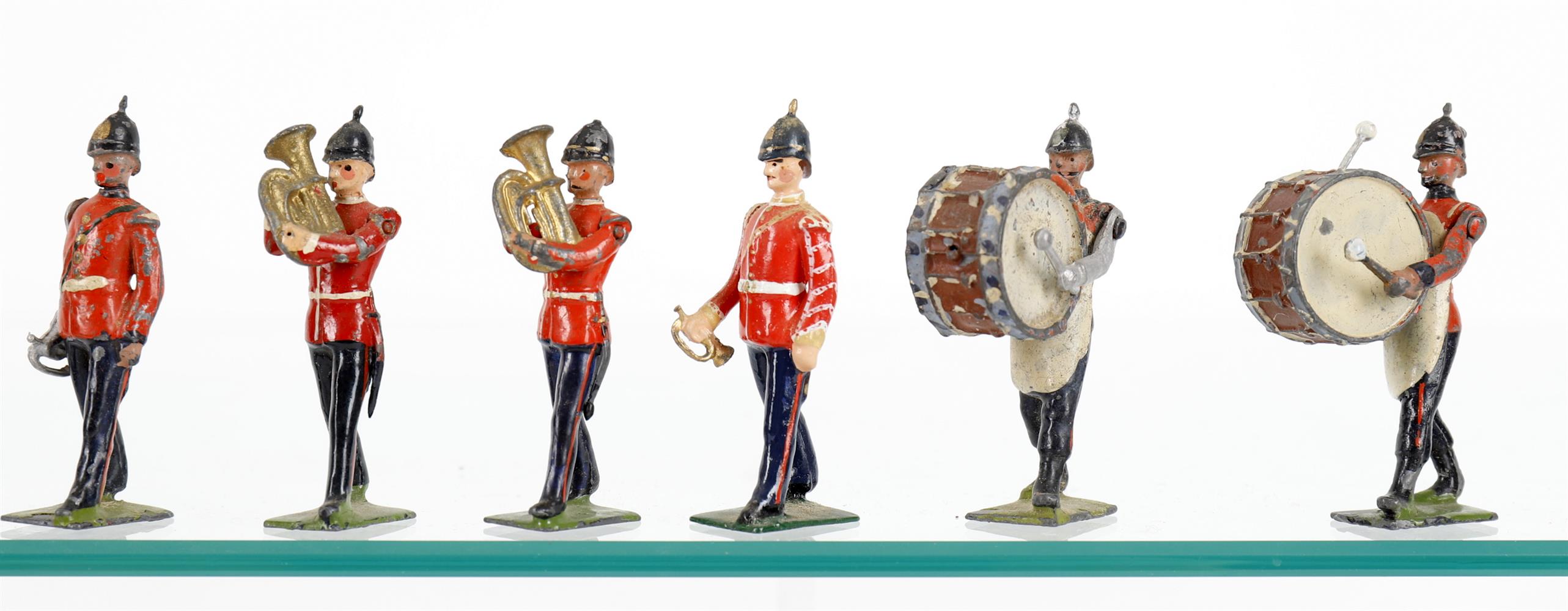 Britains Band of the Line from various sets - Image 5 of 5