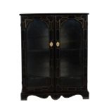 A French lacquered cabinet