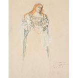 Emilie Mediz-Pelikan (Austrian 1861-1908), 'Lady in costume'