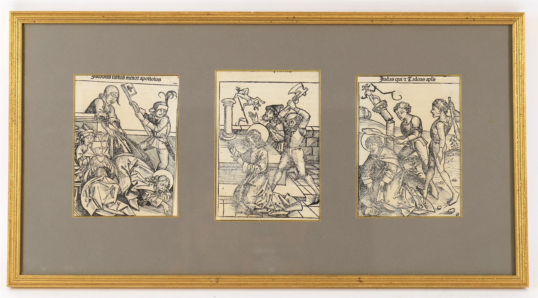 Anton Koberger (German c.1440-1513), Three illustrations - Image 10 of 12