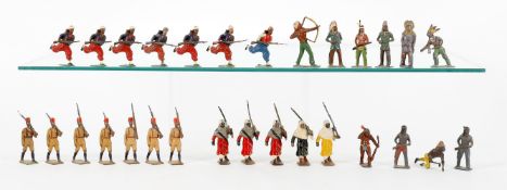 Britains lead figures from various sets
