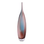 A modern Orrofors Kosta Boda slender vase