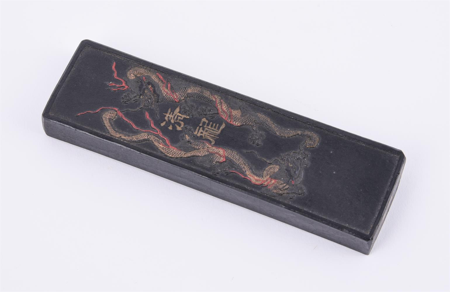 A Chinese 'Dragon' ink cake - Image 3 of 4