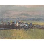 λ Peter Biegel (British 1913-1988), 'Fred Wittington Memorial Race Cheltenham'