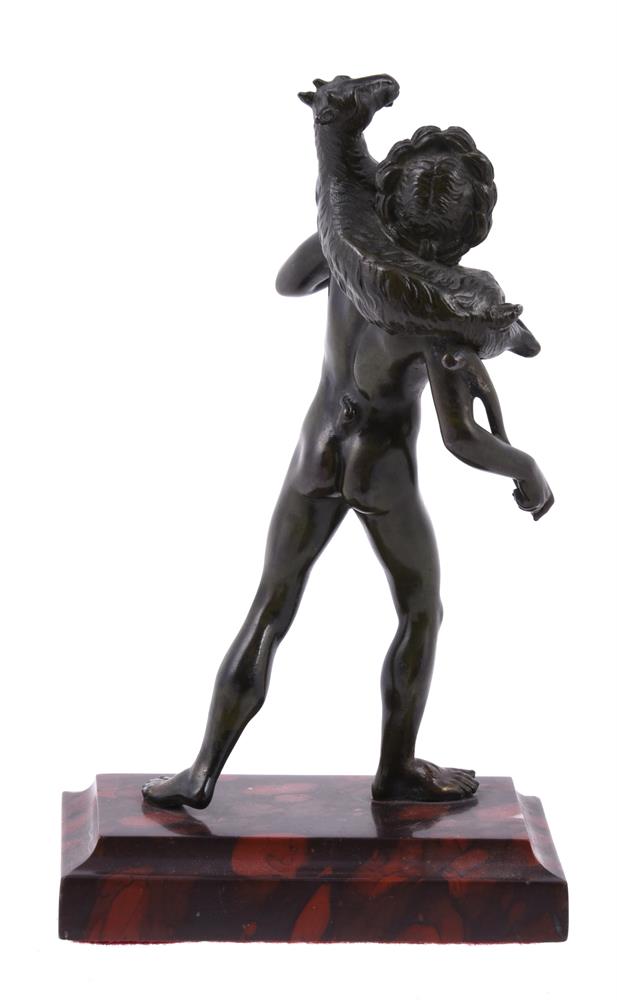 After Emile Louis Picault (1839-1915) a bronze model of a young shepherd boy - Image 2 of 11