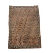 An antique Afshar carpet