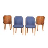 Epstein: a Cloud series walnut suite of seat furniture