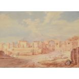 Rudolf Muller (1802-1865) & Friedrich Horner (1800-1864), The Forum at Pompeii