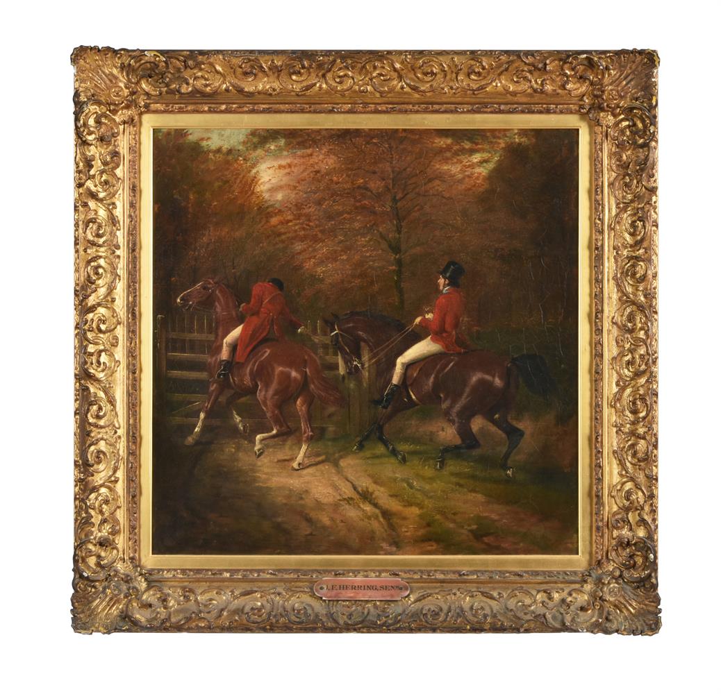 Follower of John Frederick Herring Snr., A pair of hunting scenes - Image 4 of 5