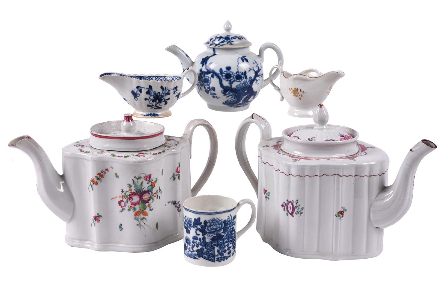 A miscellaneous selection of English porcelain