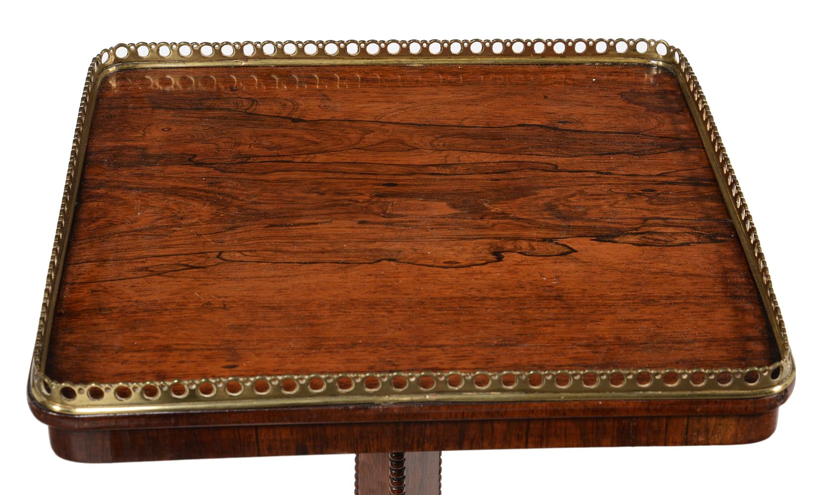 Y A Regency rosewood and gilt metal mounted occasional table - Image 3 of 3