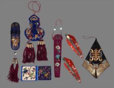 A group of Chinese Mandarins court purses
