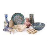 A group of Islamic ceramics