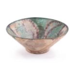 An Islamic pottery 'Splashware' bowl