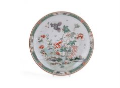 A Chinese Famille Verte dish