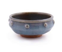 A small Chinese Jun-glazed bowl