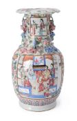 A Cantonese Famille Rose vase