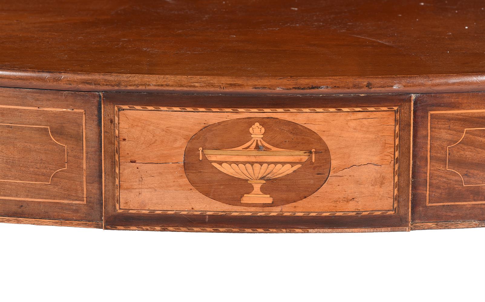 A George III mahogany and marquetry serving table - Image 2 of 3