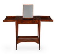 A George III mahogany dressing table