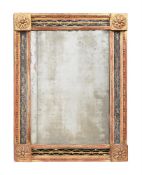 A continental, probably Italian, giltwood wall mirror